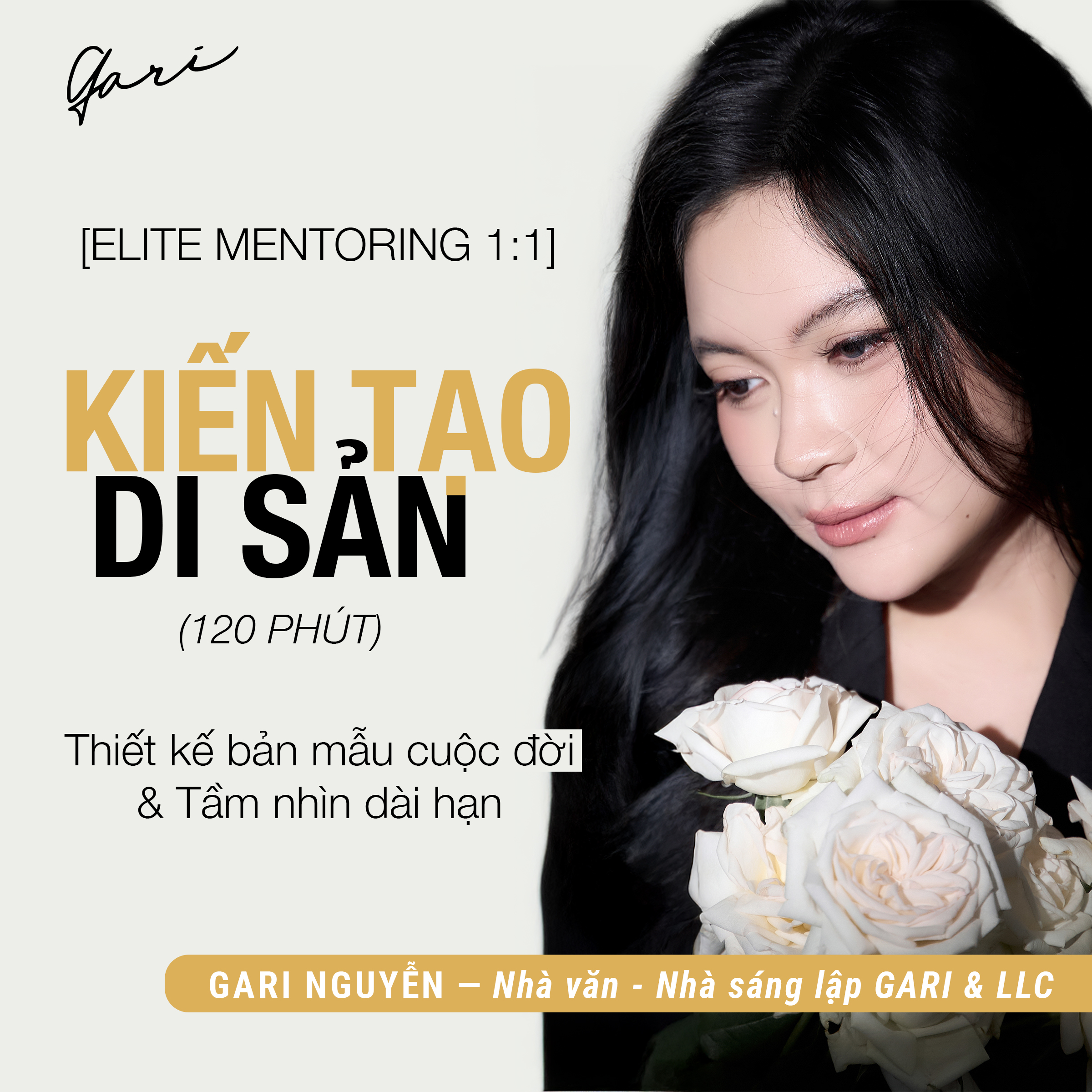 [ELITE MENTORING 1:1] KIẾN TẠO DI SẢN (120 PHÚT)